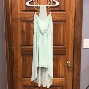 Hi-lo Mint dress